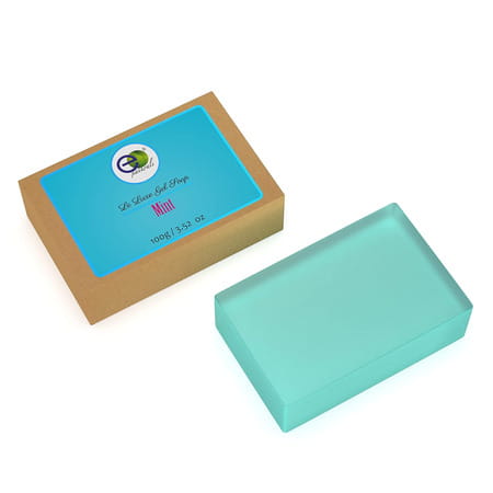 Eo Naturals Le Luxe Gel Soap Gel Bar With Skin Conditioners 100 Gm (Mint)