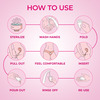 Paree Prima Reusable Menstrual Cup Large Size With Protection Pouch|Fda Approved