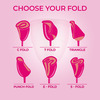Paree Prima Reusable Menstrual Cup Large Size With Protection Pouch|Fda Approved