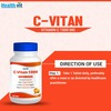 Healthvit C-Vitan-1000 High-Potency Vitamin-C Per Serving -1000 Mg 60 Tablets