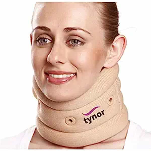 Tynor Cervical Collar With Firm Density Beige Medium 1 Unit