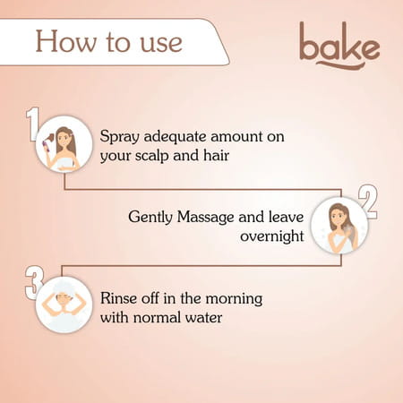 Bake Rosemary Hair Growth Serum Spray With Rice Water & Methi (100Ml)