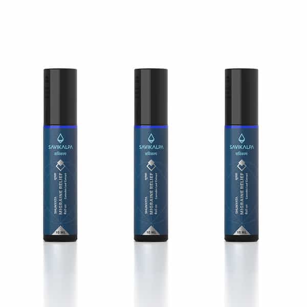 Shunyata Migraine Relief - 10Ml | Instantly Reduces Migraines And Headaches - Pack Of 3