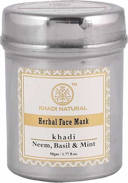 Khadi Natural Neem Basil & Mint Face Mask 50 Gm