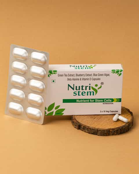 Nutristem Veg Capsule (10 Each) -Pack Of 3 Strips
