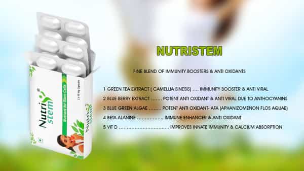 Nutristem Veg Capsule (10 Each) -Pack Of 3 Strips