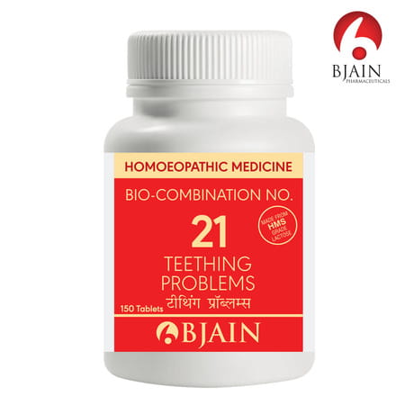 Bjain Bio-Combination No.21 (Teething Problems) Tablet - 15Gm