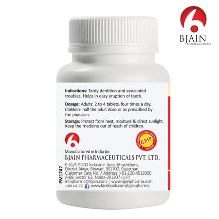 Bjain Bio-Combination No.21 (Teething Problems) Tablet - 15Gm