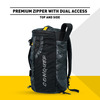 Muscleblaze Hybrid Gym Bag Cum Backpack | Duffle Bag | Camo Grey | 40 L
