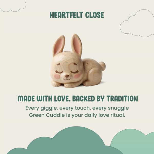 Green Milk Green Cuddle Baby Care Kit Skincare Essentials Set | Free Diaper Bag