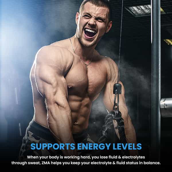 Naturyz Triple Strength Zma Plus Supplement With Magnesium,Tribulus & Other Ingredients (60 Tablets)