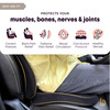 Betterhood Black Memory Foam Ergonomic Lumbar Back Support And Seat Cushion Combo For Car