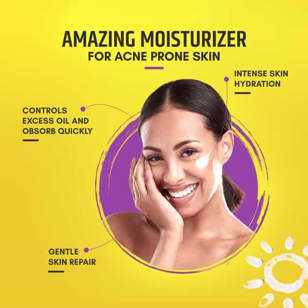 Brinton Acmist Vitamin E & Aloe Vera Based Moisturizing Cream Gel For Acne Prone & Oily Skin 50G X 2