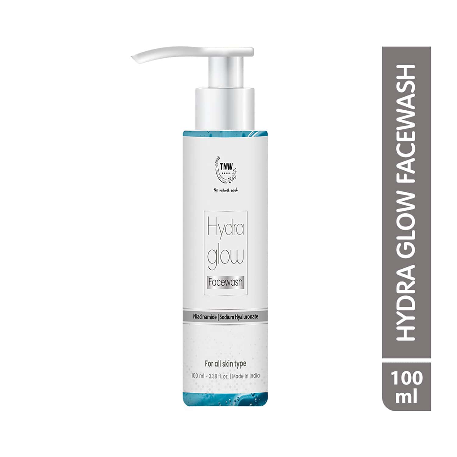 Tnw The Natural Wash Hydra Glow Facewash | Hydrating & Brightening With Niacinamide 100 Ml