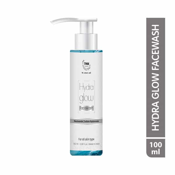 Tnw The Natural Wash Hydra Glow Facewash | Hydrating & Brightening With Niacinamide 100 Ml