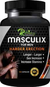 Musculix Herbal Capsules For Formulation Makes Orgasm Powerful Energetic Long Erection (15 Capsules)