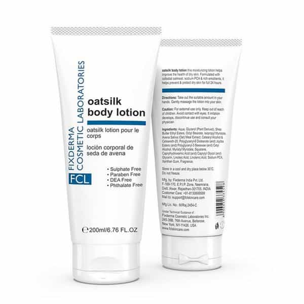 Fcl Oat Silk Body Lotion For Binding Moisture To The Skin's Cells. 200Ml