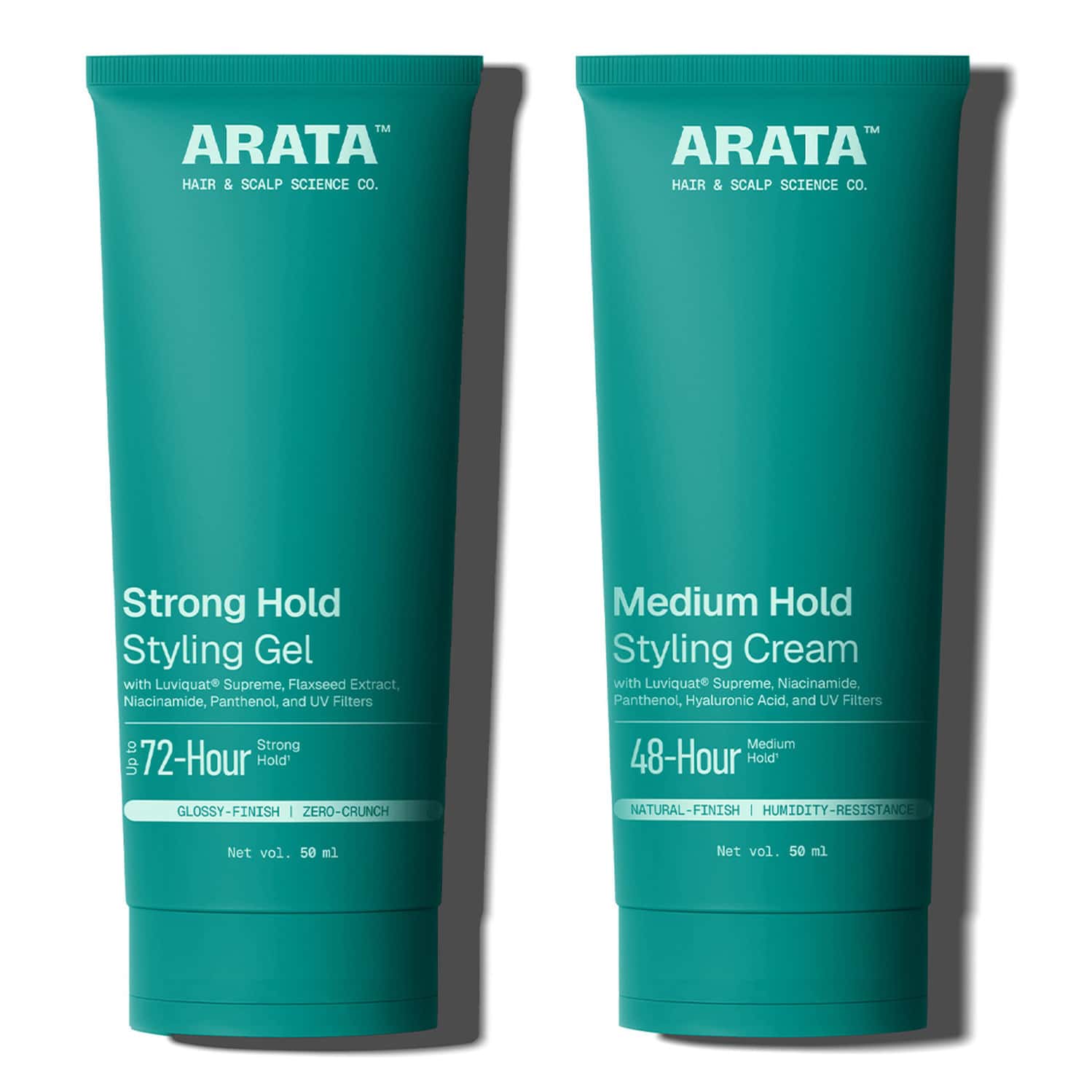 Arata Styling Cream & Gel Duo 50 Ml Each