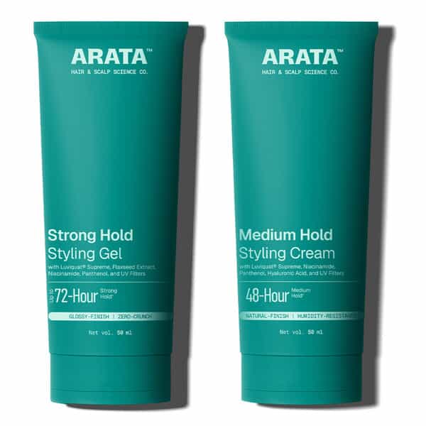 Arata Styling Cream & Gel Duo 50 Ml Each