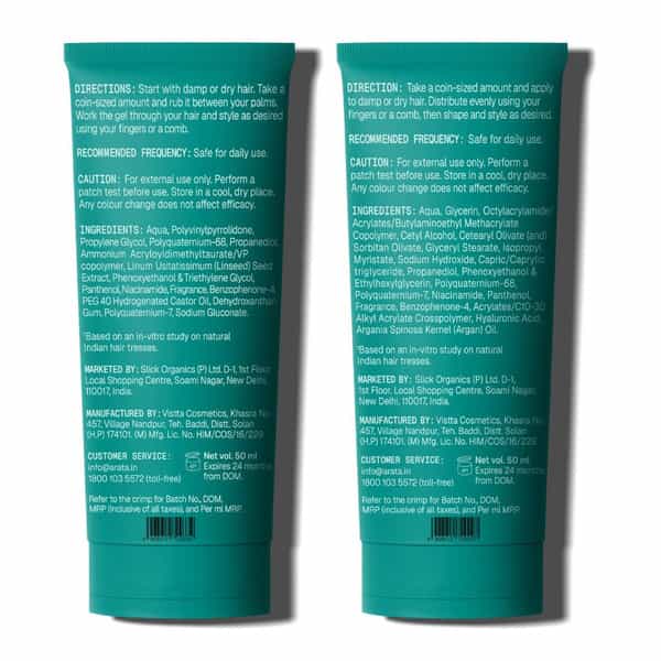 Arata Styling Cream & Gel Duo 50 Ml Each