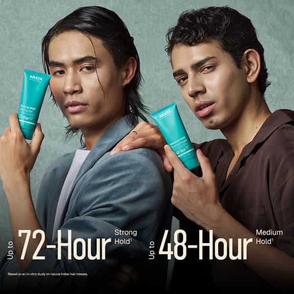 Arata Styling Cream & Gel Duo 50 Ml Each