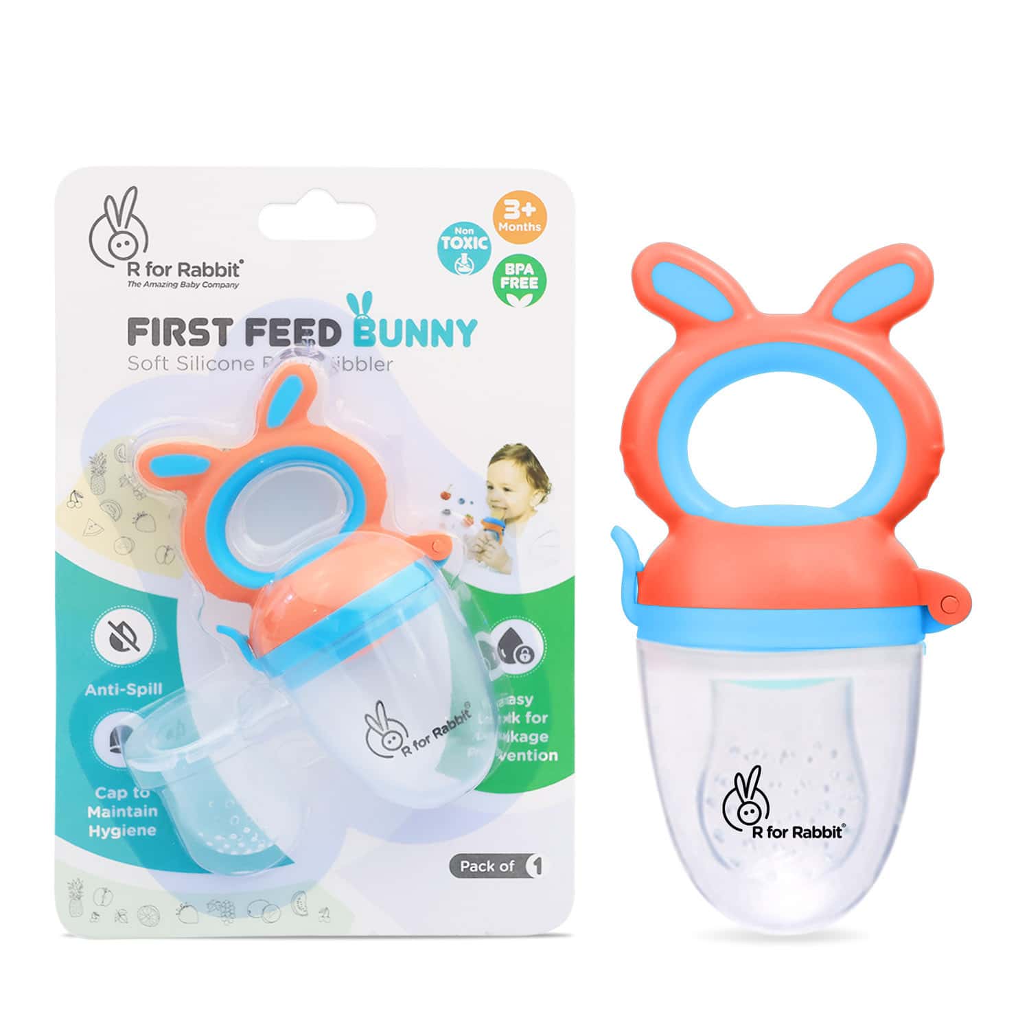Buy R FOR RABBIT FIRST FEED BUNNY NIBBLER (ORANGE) Online Get