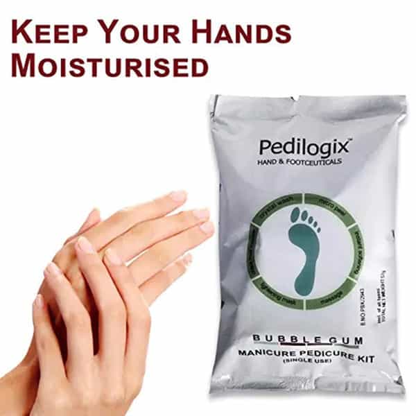 O3+ Pedilogix Bubblegum Manicure Pedicure Kit 57G