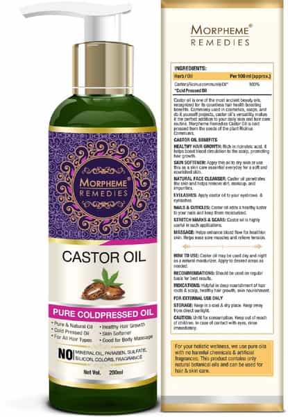 Morpheme Remedies Castor Oil 200Ml