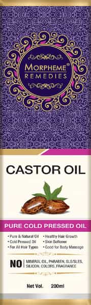 Morpheme Remedies Castor Oil 200Ml