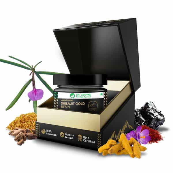 Dr. Vaidya's Shilajit Resin Gold Pack Of 2