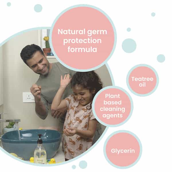 Koparo Hand Wash Lavender - Ph Controlled & Hypoallergenic - Child Safe - Refill Pack - (2 X 750 Ml)