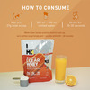 Muscleblaze Biozyme Clear Whey Protein Isolate | 20G Protein | (Icy Orange Flavour | 20 Servings)
