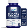 Fitnessveda Tudca 600 Mg - Liver Supplement With Milk Thistle For Improve Bile Flow - 60 Capsules