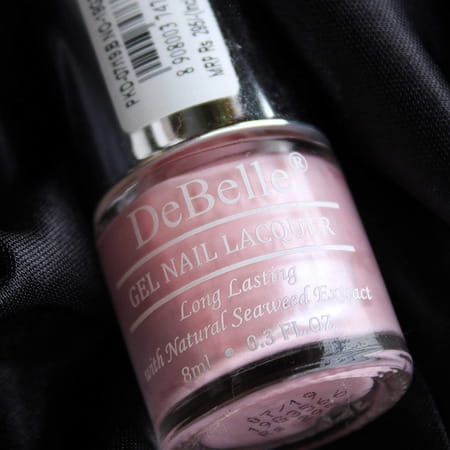 Debelle Gel Nail Lacquer Marshmallow Crush Pearl Baby Pink Nail Polish-8ml