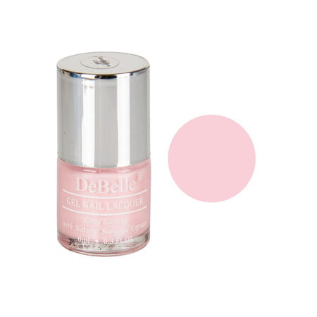 Debelle Gel Nail Lacquer Marshmallow Crush Pearl Baby Pink Nail Polish-8ml
