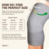 Boldfit Knee Support For Men Knee Caps For Women Knee Cap For Men Knee Support - S
