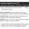 Inlife Licorice Root Extract Standardized To 20% Glycyrrhizinic Acid 500 Mg -60 Vegetarian Capsules
