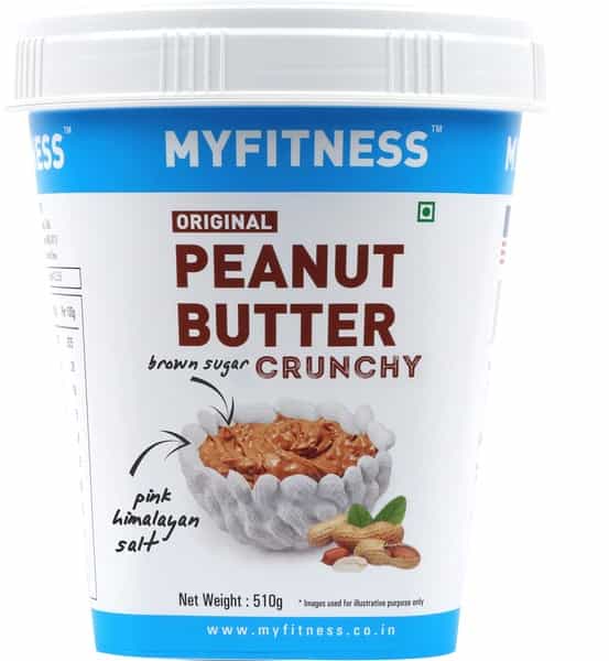 Myfitness Peanut Butter Original Crunchy 510G Jar