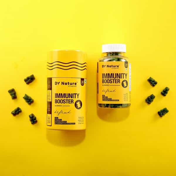 By Nature Defend Immunity Booster Gummies With Elderberry - 30 Gummies