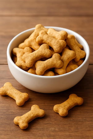 Paw Joy Dog Biscuits | Bone Shaped Treats | 1000g | All Breed Sizes | All Life Stages (Pack Of 4)