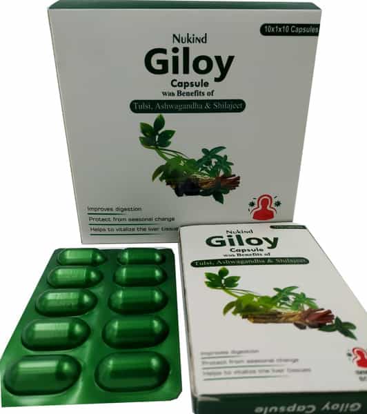 Nukind Giloy Immunity Booster Capsule 10