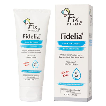 Fixderma Fidelia Gentle Skin Cleanser - 100 Ml
