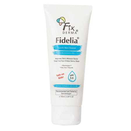 Fixderma Fidelia Gentle Skin Cleanser - 100 Ml