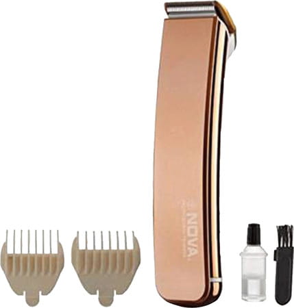 Nova Nht 1049 Rechargeable Cordless 30 Minutes Runtime Beard Trimmer For Men (gold)