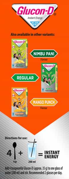 Glucon-D Regular Powder 450 Gm