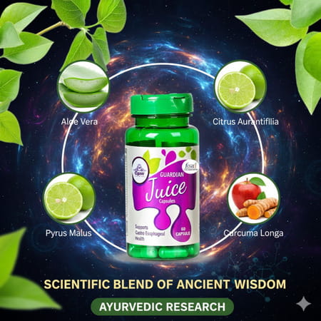Cipzer Guardian Juice Capsule: Optimal Gastroesophageal Health And Immune Support - 60 Capsules