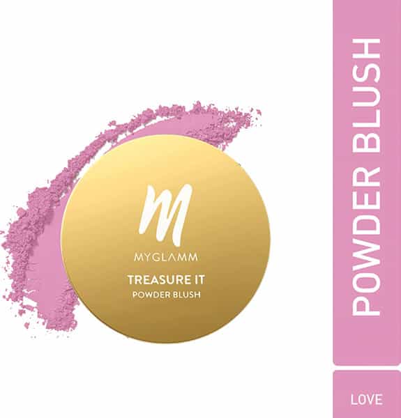 Myglamm Treasure It Powder Matte Blush-Love