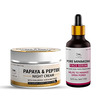 Tnw-The Natural Wash Combo With Papaya & Peptide Night Cream & Pore Minimizing Face Serum