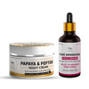 Tnw-The Natural Wash Combo With Papaya & Peptide Night Cream & Pore Minimizing Face Serum