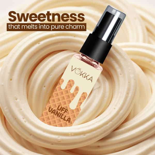 Vokka Pocket Perfume Uff Vanilla 8Ml | Luxury Long Lasting Eau De Parfum For Women